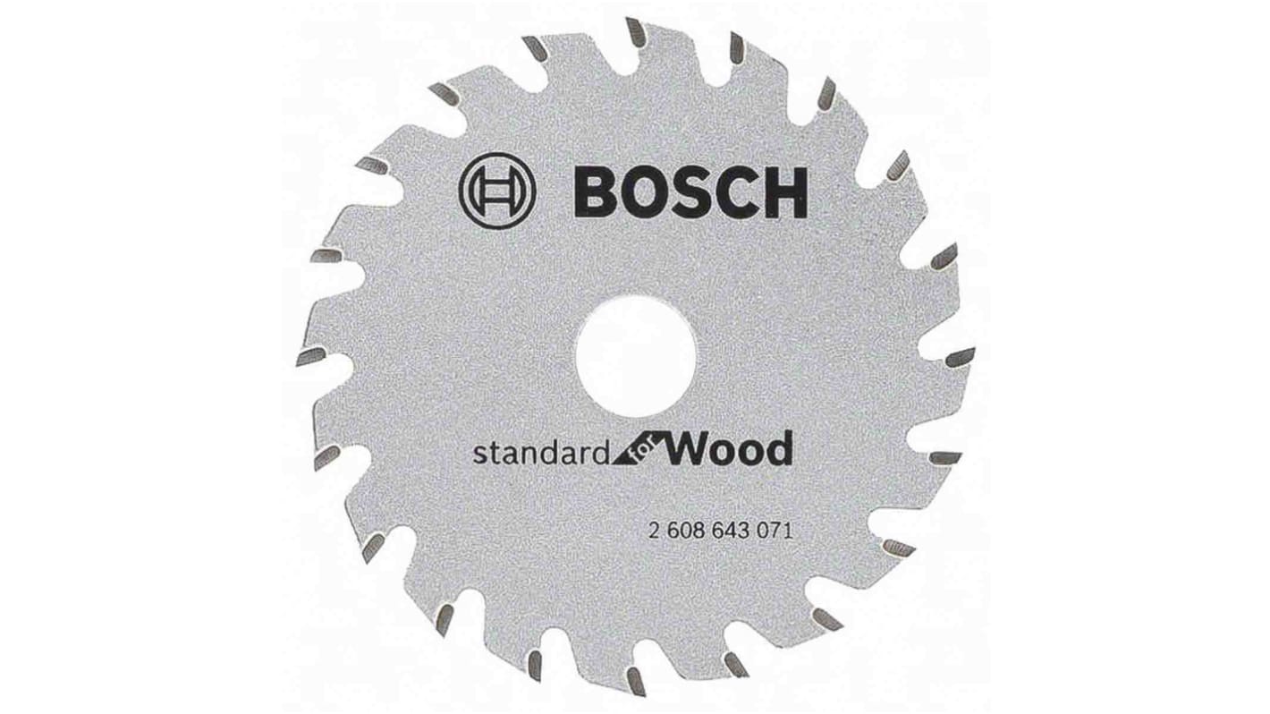 Lame de scie circulaire Bosch dents par pouce 20 Ø15mm; Ø85mm pour Bois X 1