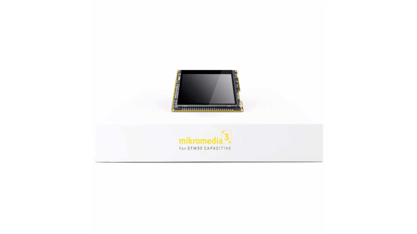 Placa de desarrollo con pantalla táctil capacitiva de 3.5pulgada MikroElektronika mikromedia 3 for STM32 CAPACITIVE -
