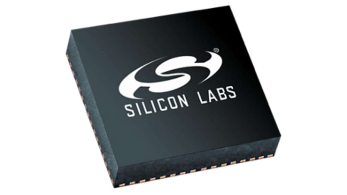 Microcontrollore Silicon Labs, ARM Cortex-M4, QFN, EZR32WG, 64 Pin, Montaggio superficiale, 32bit, 1.05GHz