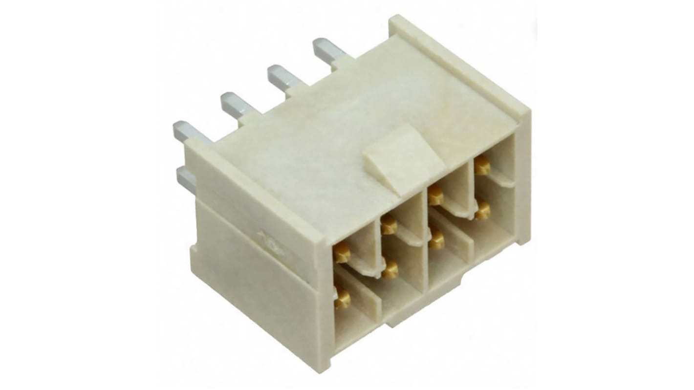 Conector macho para PCB Samtec serie IPL1 de 6 vías, 2 filas, paso 2.54mm, Montaje en orificio pasante