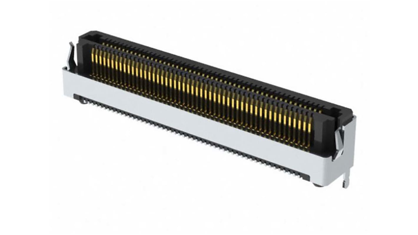 Samtec LSHM Leiterplatten-Stiftleiste Gerade, 80-polig / 1-reihig, Raster 0.5mm, Ummantelt