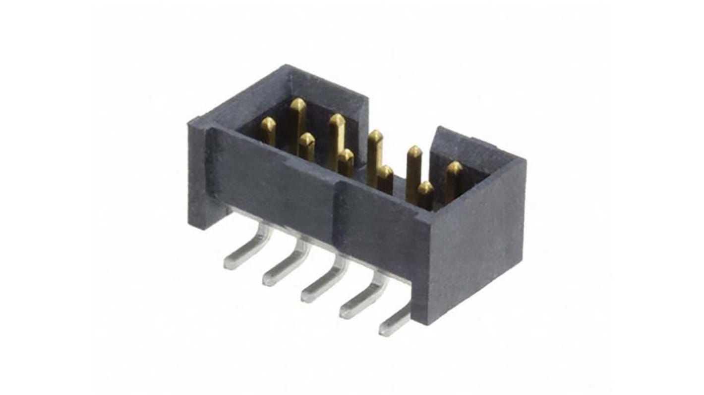 Conector macho para PCB Samtec serie LTMM de 10 vías, 2 filas, paso 2.0mm, Montaje en orificio pasante