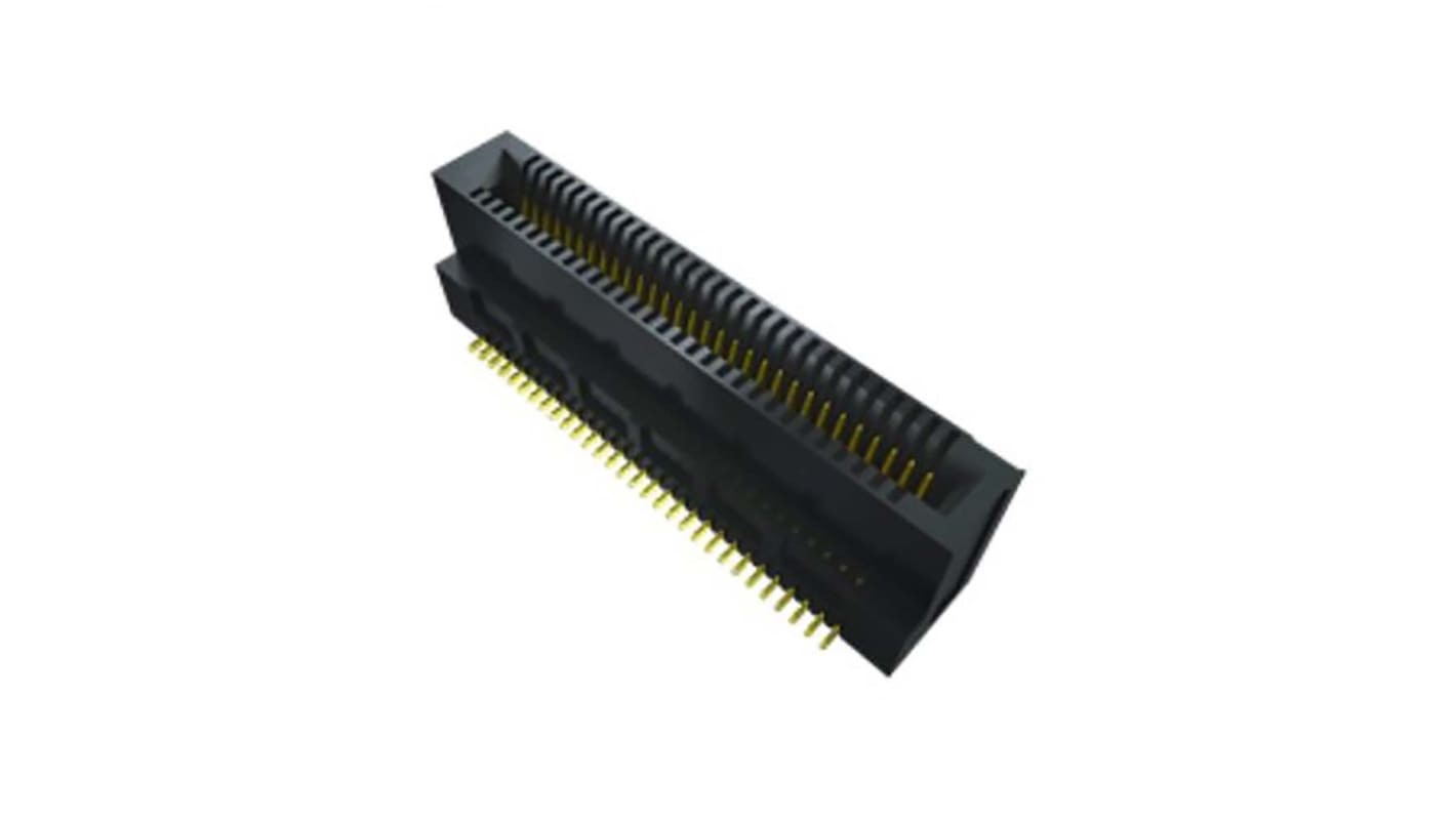 Samtec MEC8-EM2 Series Vertical Female Edge Connector, Through Hole Mount, 0.88 Pitch, 1-Row