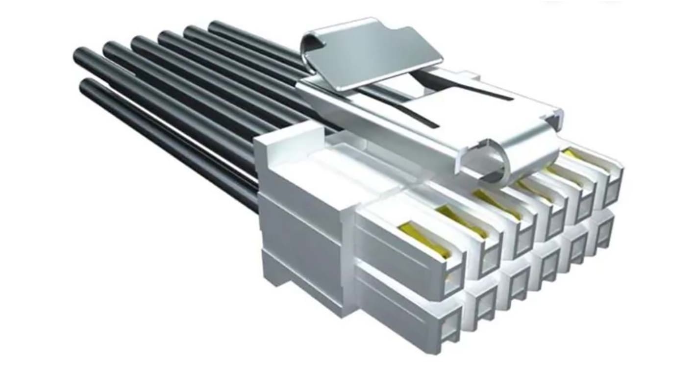 Cordon assemblé Samtec MMSD, 304.8mm, 2.54mm