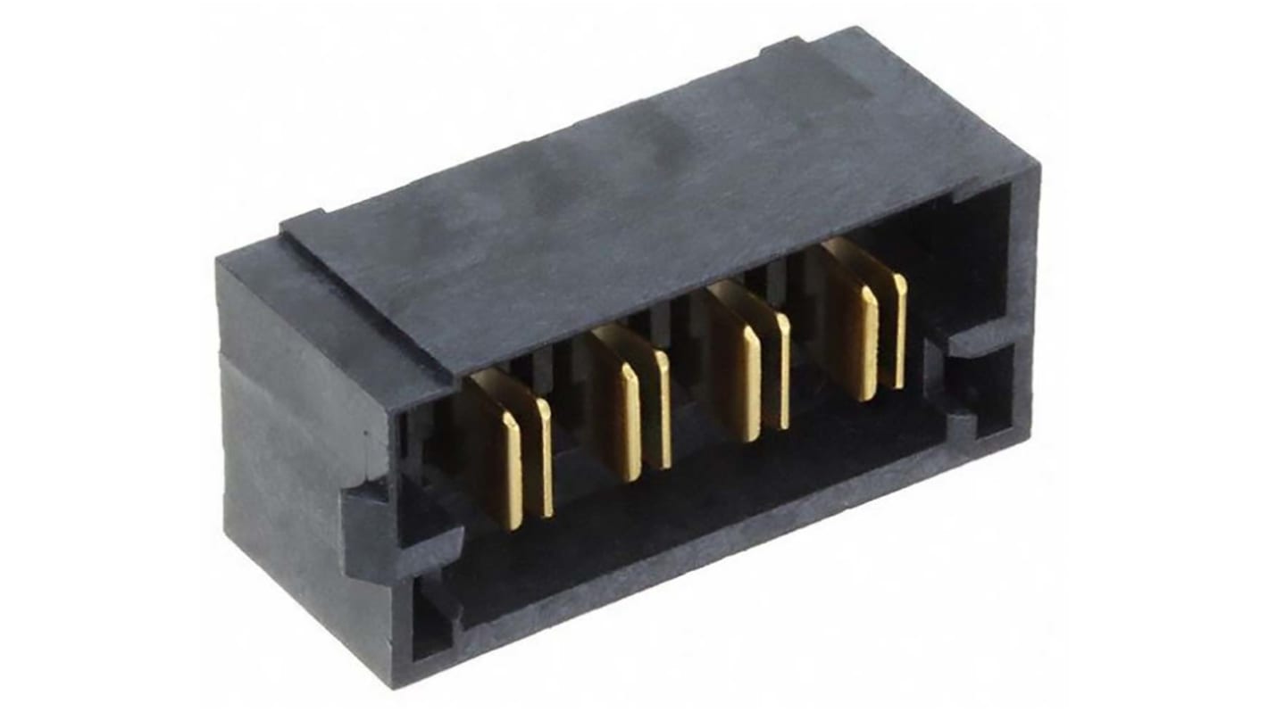 Conector macho para PCB Samtec serie MPT de 4 vías, 1 fila, paso 5.0mm