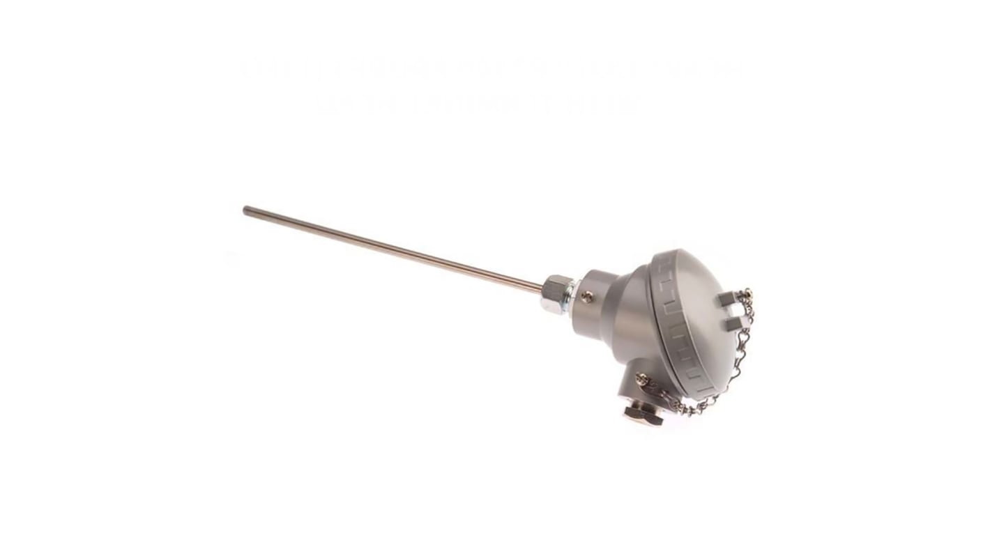 Sensor RTD PT100 RS PRO de 2 x 3 hilos, sonda: Ø 6mm, long. 150mm, temp. -50°C → +250°C