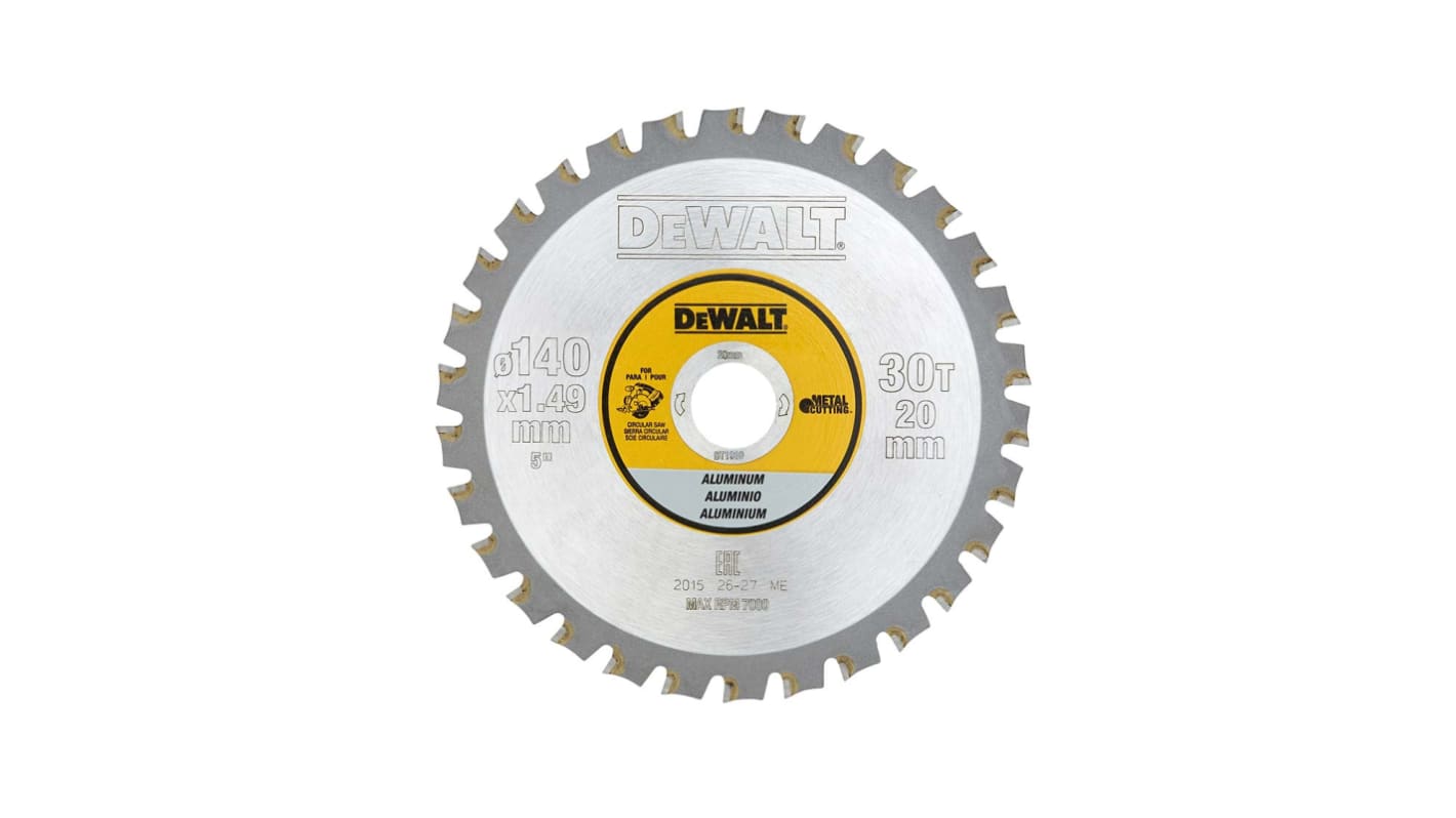 DeWALT 140mm Alumínium Körfűrész penge