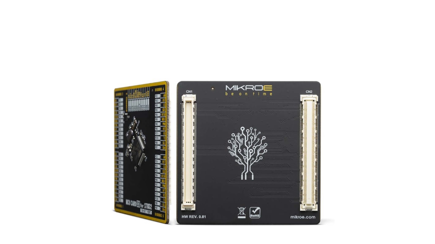 Placa complementaria MCU CARD 33 de MikroElektronika, con núcleo ARM Cortex M3