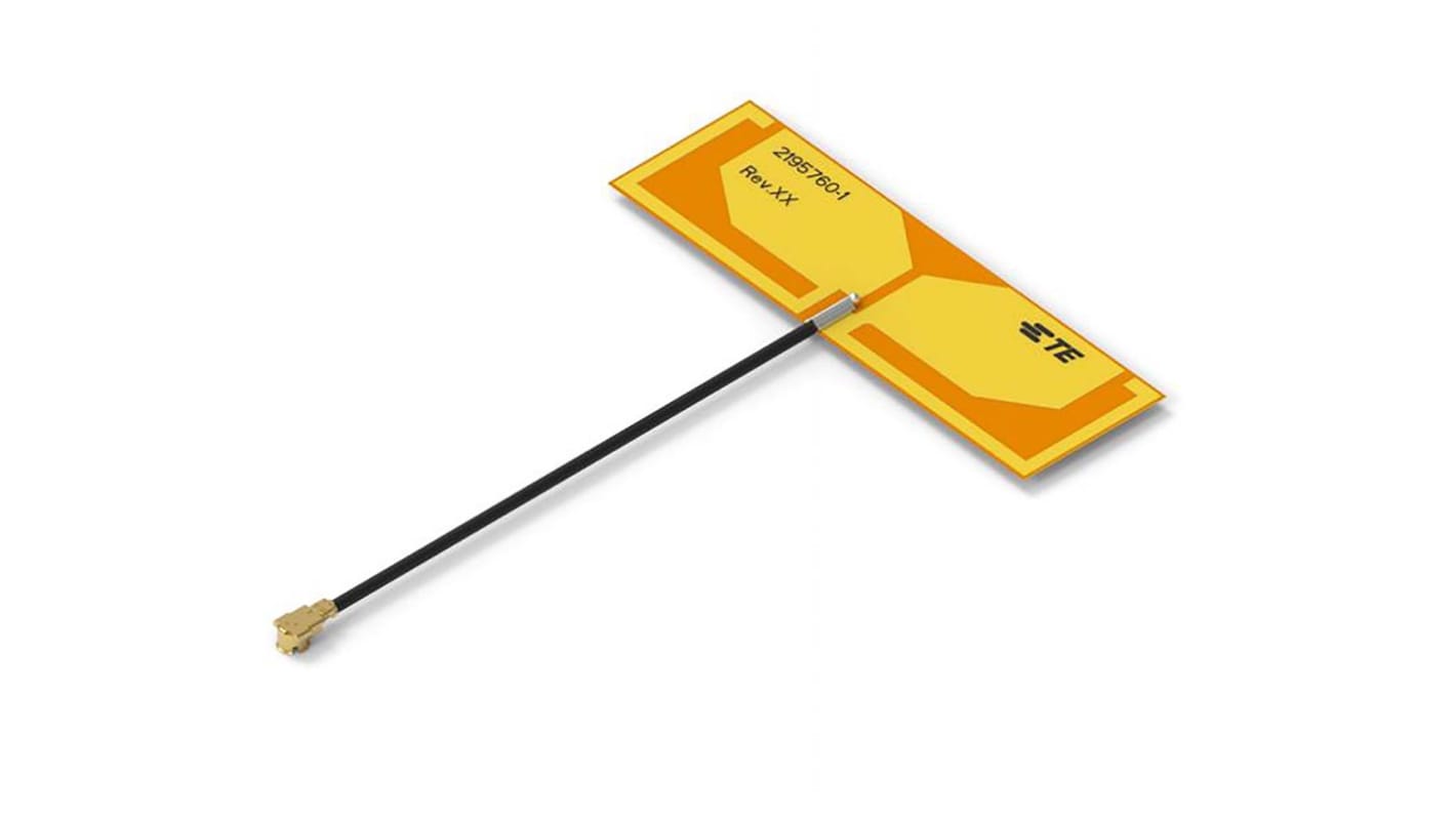 Mindenirányú TE Connectivity WiFi antenna NYÁK 2195760-1 Lemez Belső 150mm Apa 1, 3dBi Bluetooth (BLE), wifi