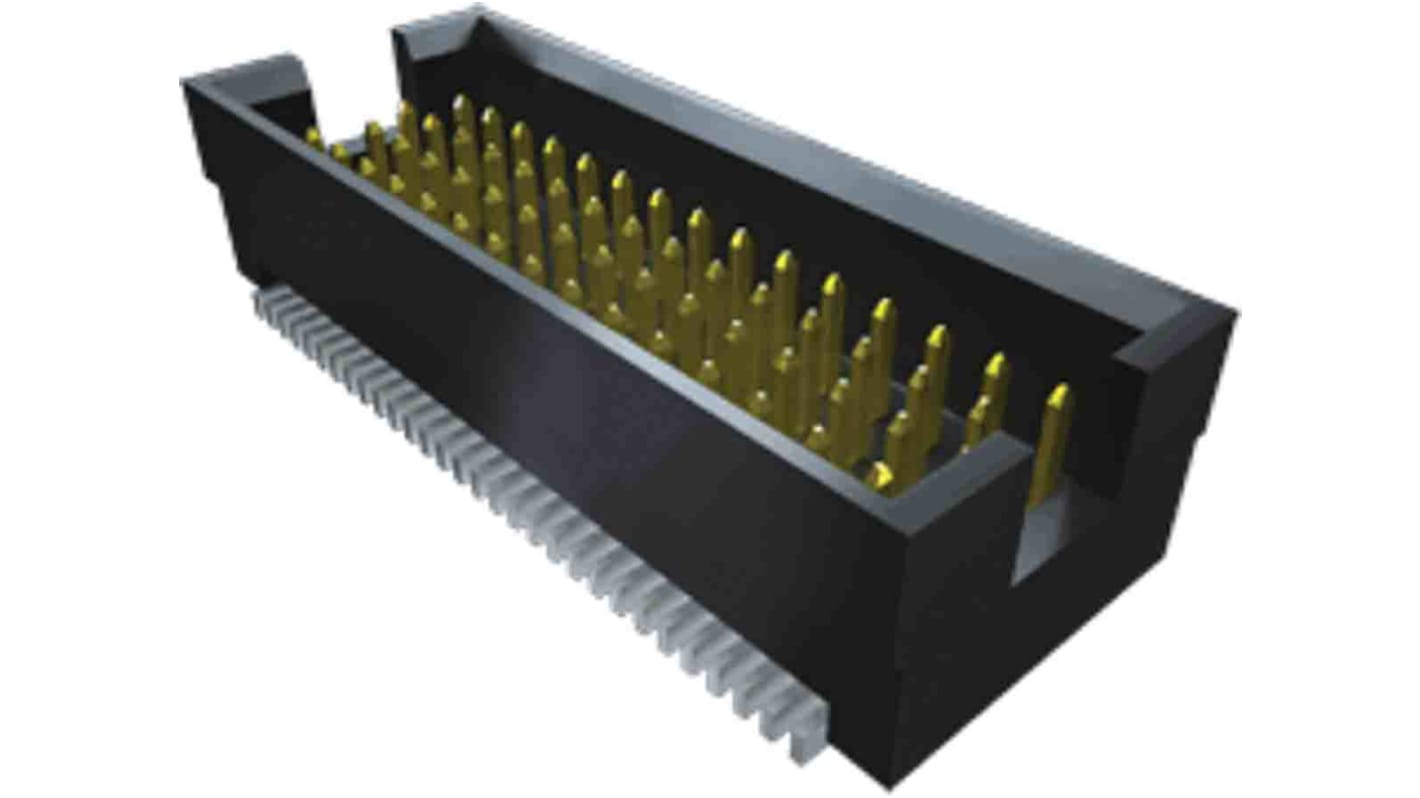 Samtec TOLC Leiterplatten-Stiftleiste Gerade, 40-polig / 4-reihig, Raster 1.27mm, Ummantelt