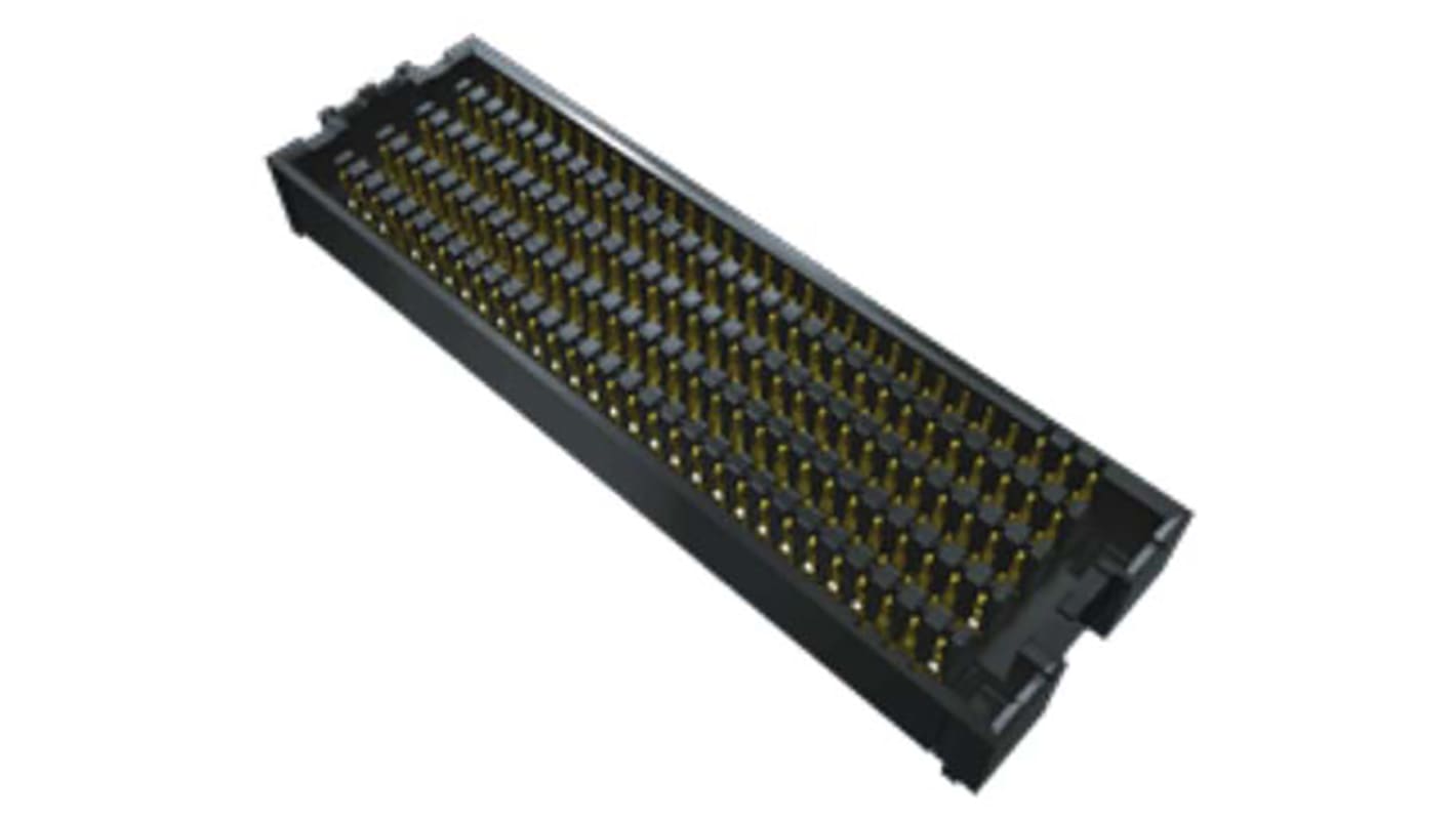 Samtec SEAF Series Straight PCB Header, 40 Contact(s), 1.27mm Pitch, 4 Row(s), Shrouded