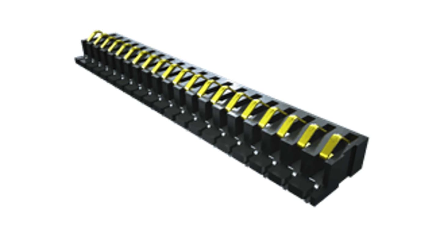 Samtec SIB Leiterplatten-Stiftleiste Gerade, 7-polig / 1-reihig, Raster 2.54mm, Ummantelt