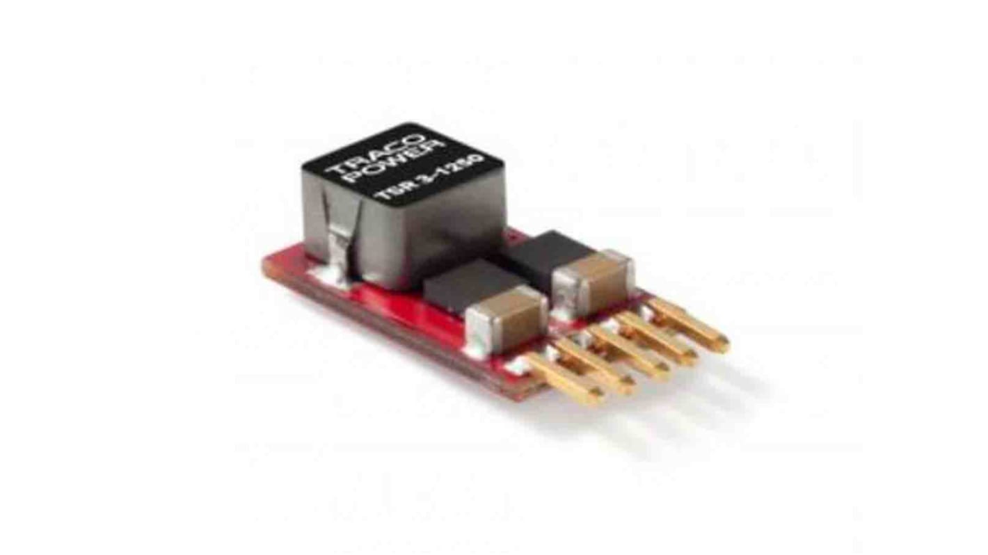 TRACOPOWER TSR 3 DC-DC Converter, 0.6V dc/ 3A Output, 4.5 → 14 V dc Input, Through Hole, +85°C Max Temp -40°C