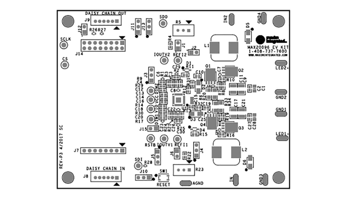 Maxim Integrated MAX20096EVSYS#, MAX17843 Evaluation Kit Evaluation Kit for MAX17843