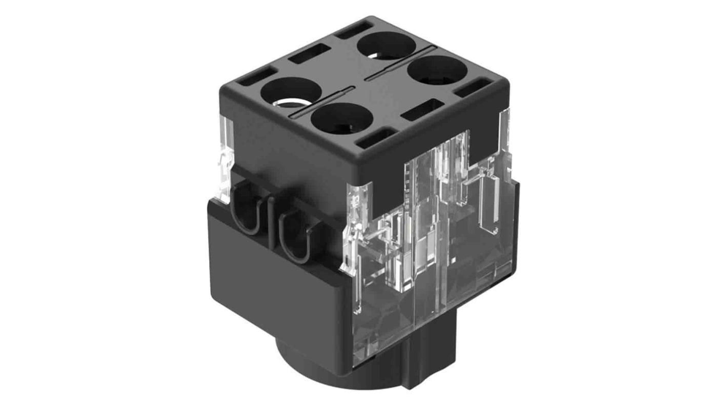 EAO Contact Block for Use with Series 61, 1NO + 1NC