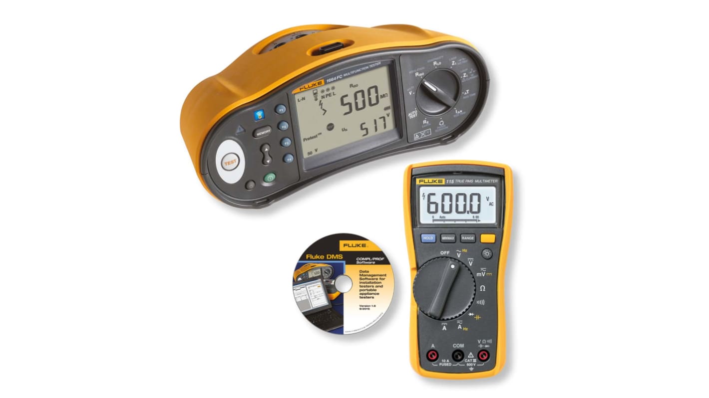 Fluke 1664D Multifunction Tester, 1000V With USB