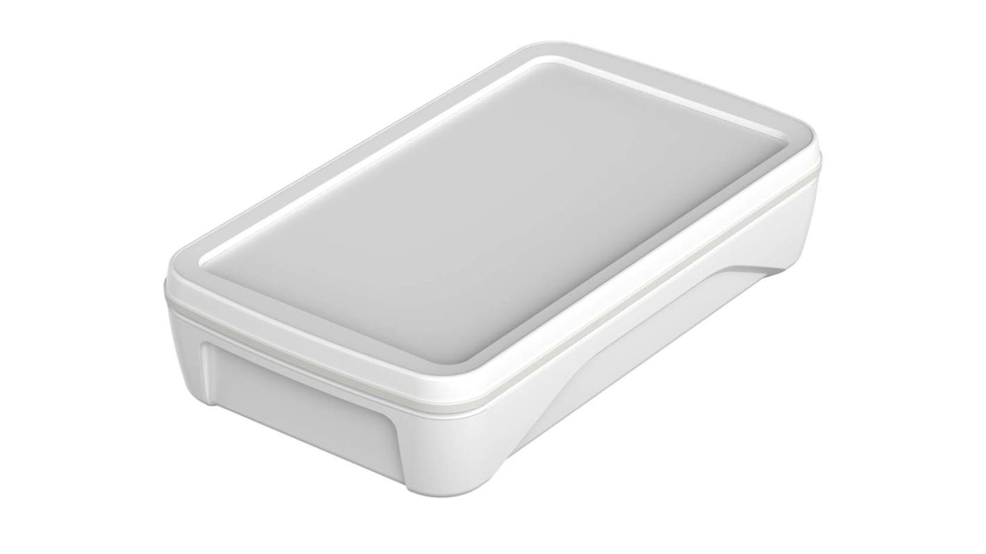 Caja portátil Bopla de ABS, 130 x 75 x 26mm, con compartimento batería, IP65