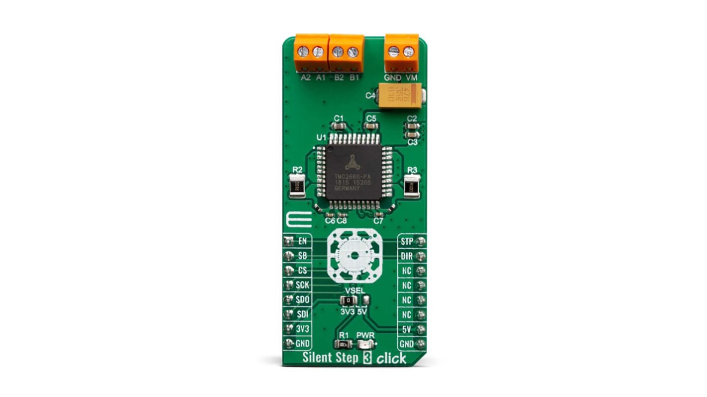 Kit de desarrollo MikroElektronika Silent Step 3 Click - MIKROE-3676