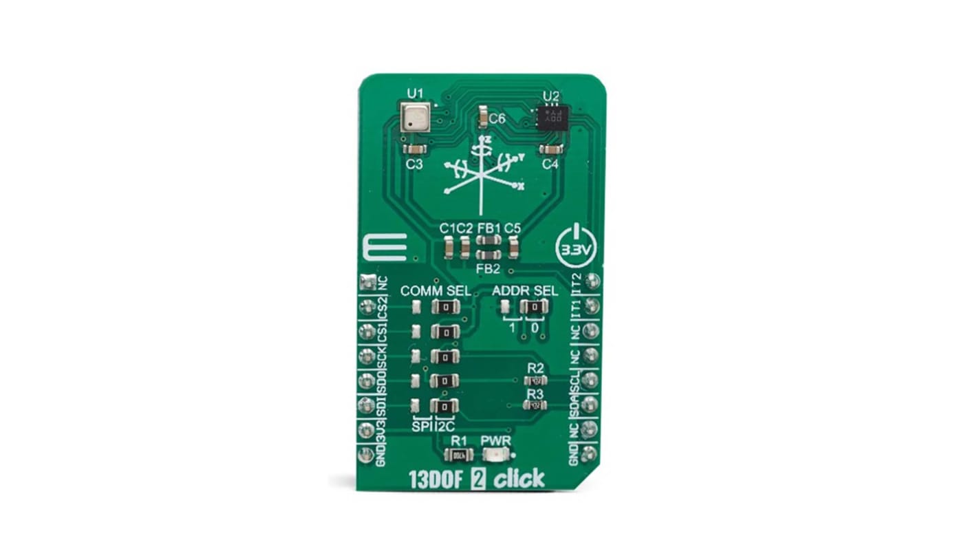 Kit de desarrollo MikroElektronika - MIKROE-3687, para usar con BME680