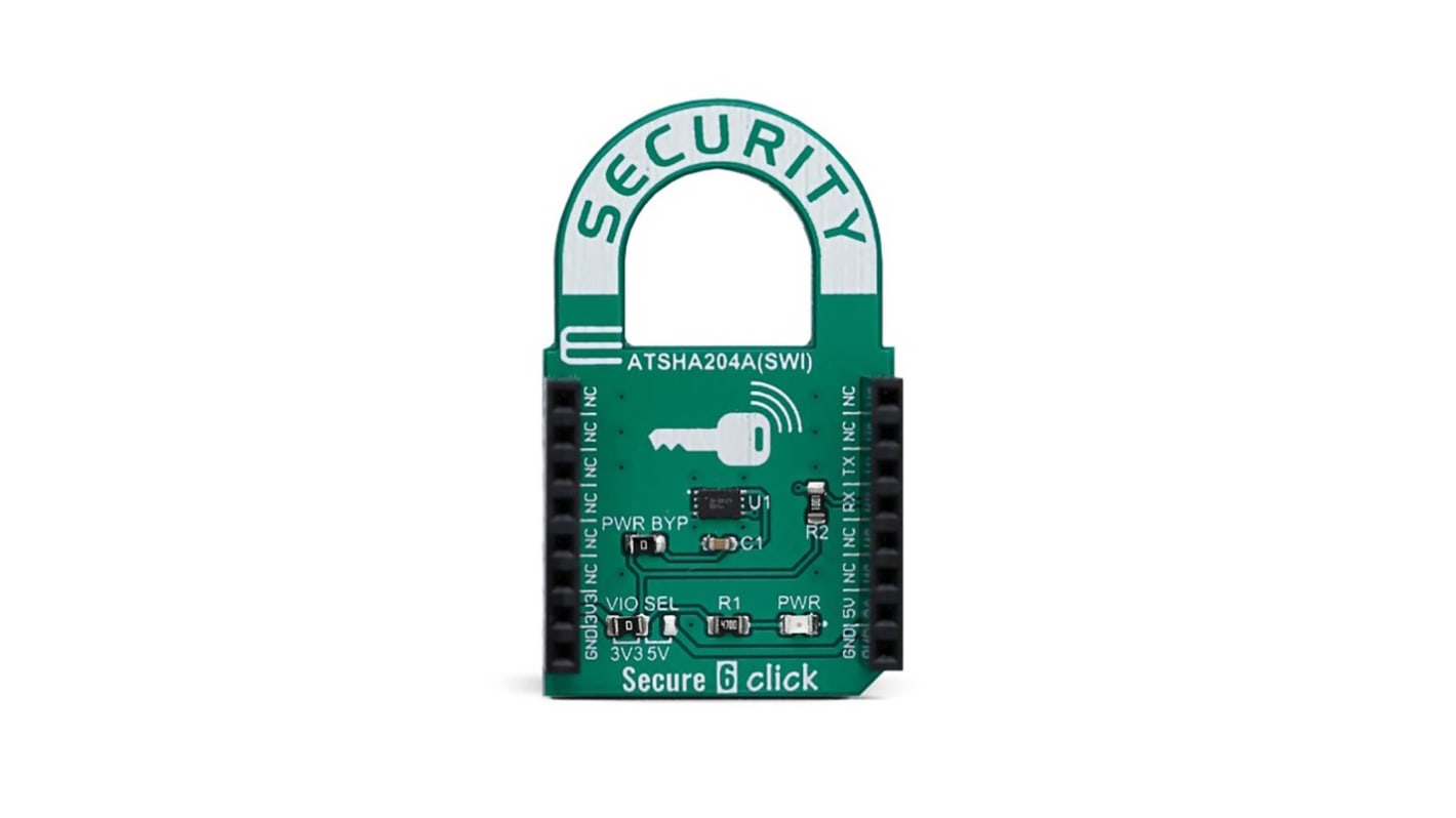 Placa complementaria Secure 6 Click MikroElektronika - MIKROE-3699