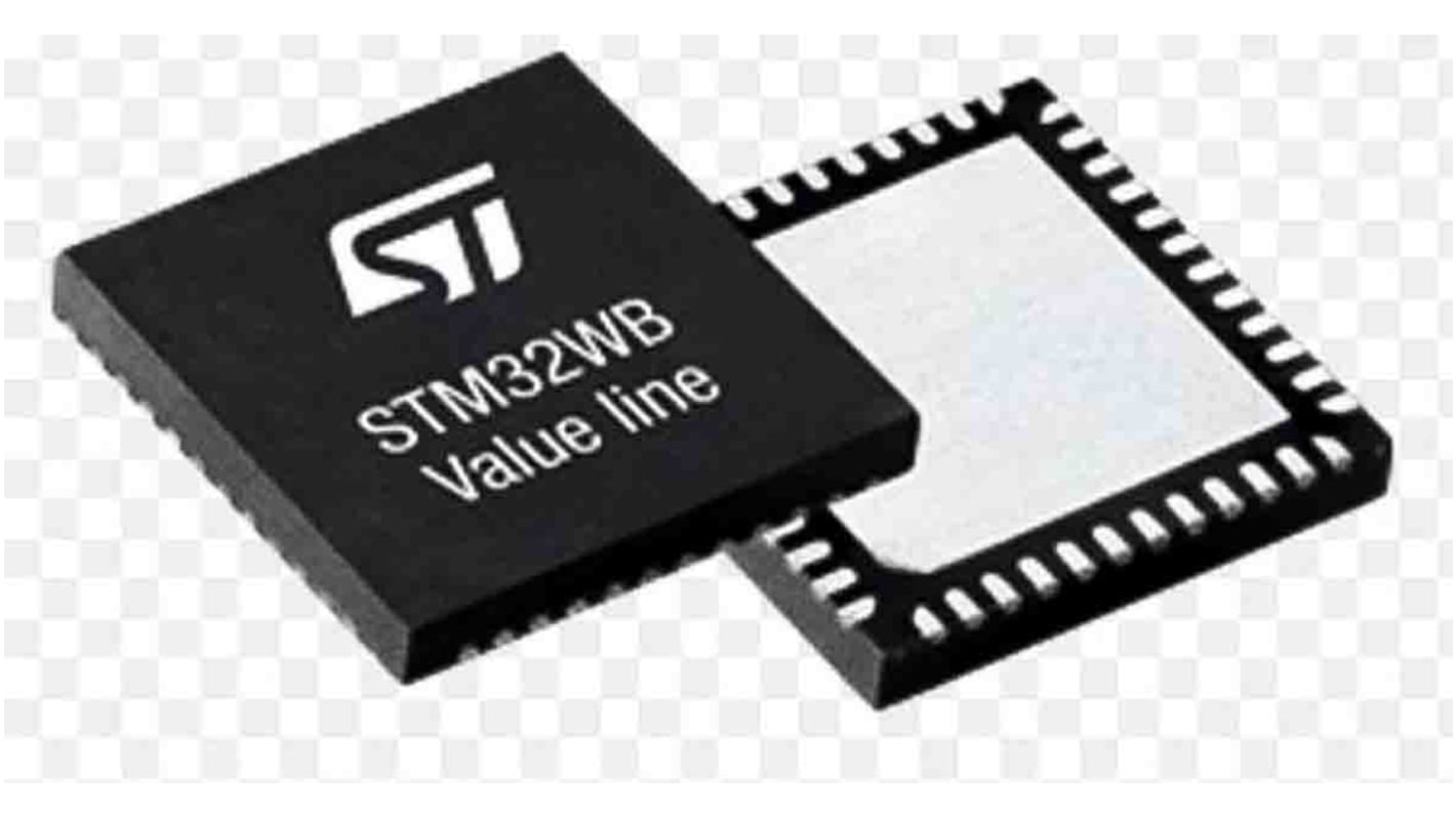 Microcontrollore STMicroelectronics, ARM Cortex M0+, ARM Cortex M4, LQFP, STM32WB, 48 Pin, Montaggio superficiale,