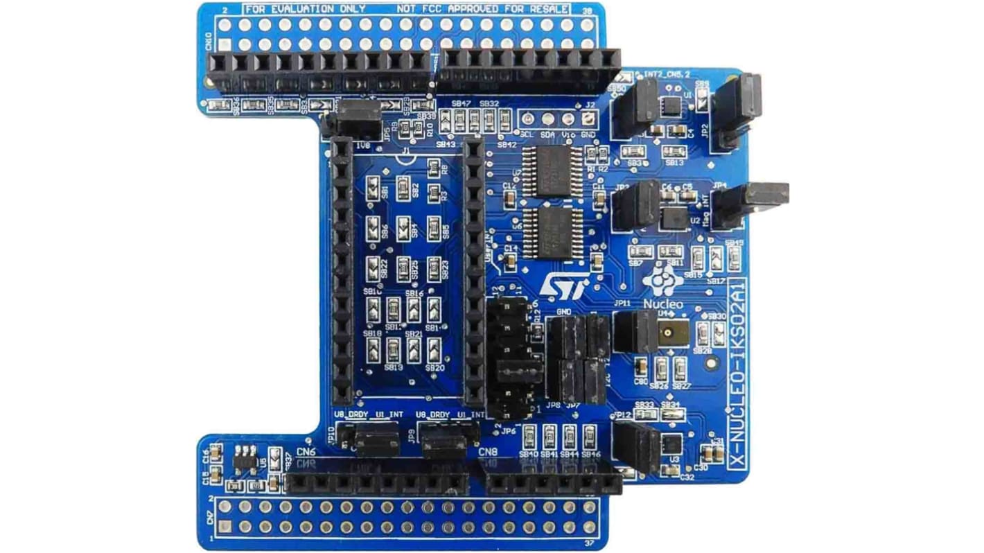 STMicroelectronics Arduino-kompatibilis kártya, X-NUKLEO-IKS02A1 ipari mozgásmérő MEMS érzékelő bővítőkártya