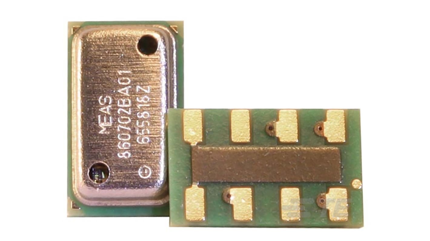 TE Connectivity Temperatur- und Luftfeuchtigkeitssensor SMD, 8-Pin -40 bis 85 °C.