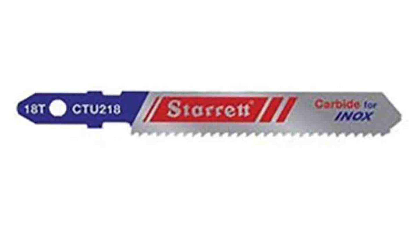 ジグソー替刃 Starrett カット長さ55mm あり 18歯