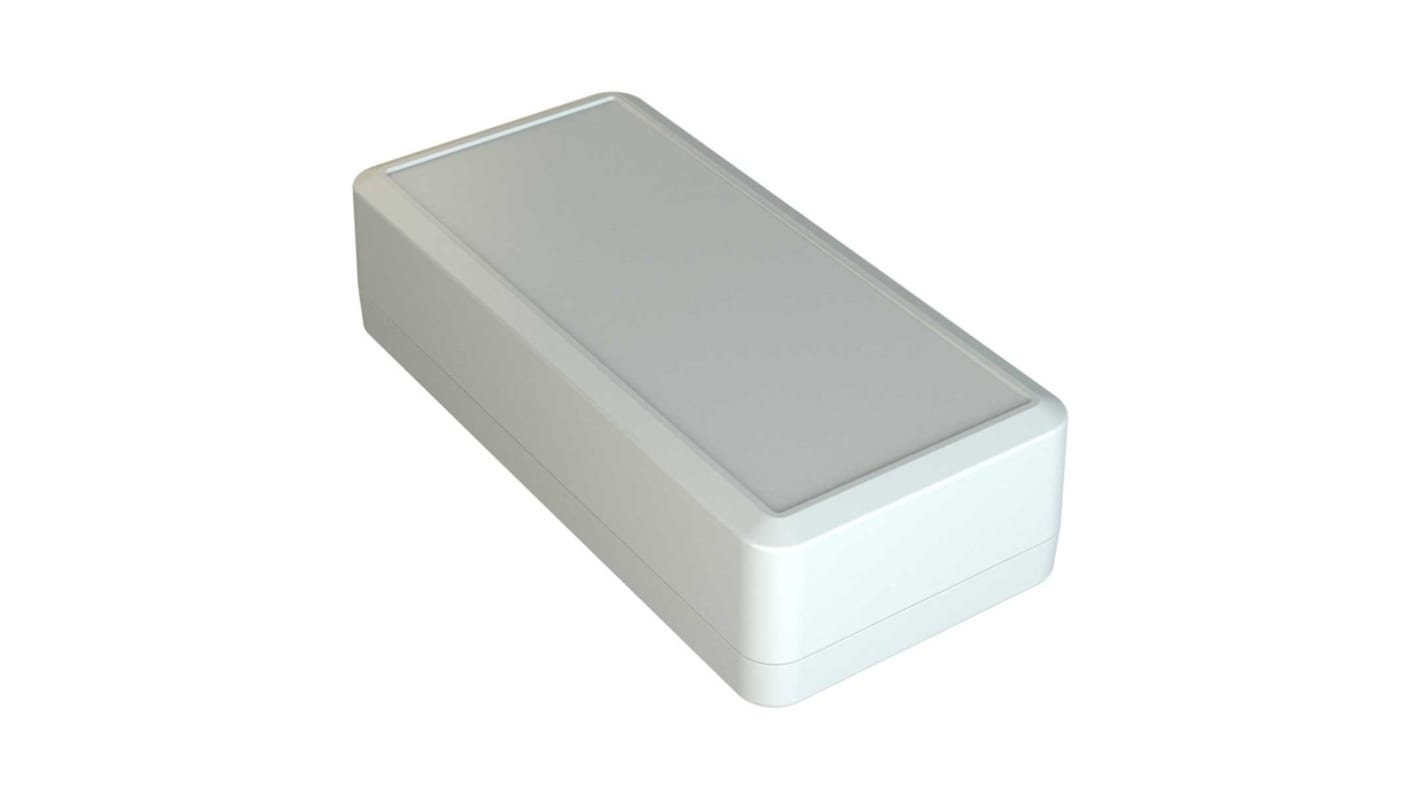 RS PRO White Polycarbonate Enclosure, IP54, 189.9 x 89.8 x 50.5mm