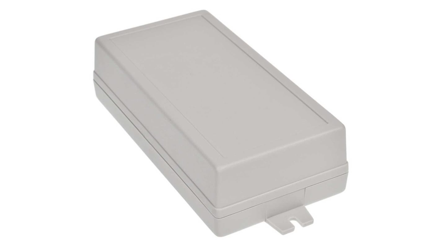 RS PRO Light Grey Polycarbonate Enclosure, IP54, 145 x 74 x 40mm