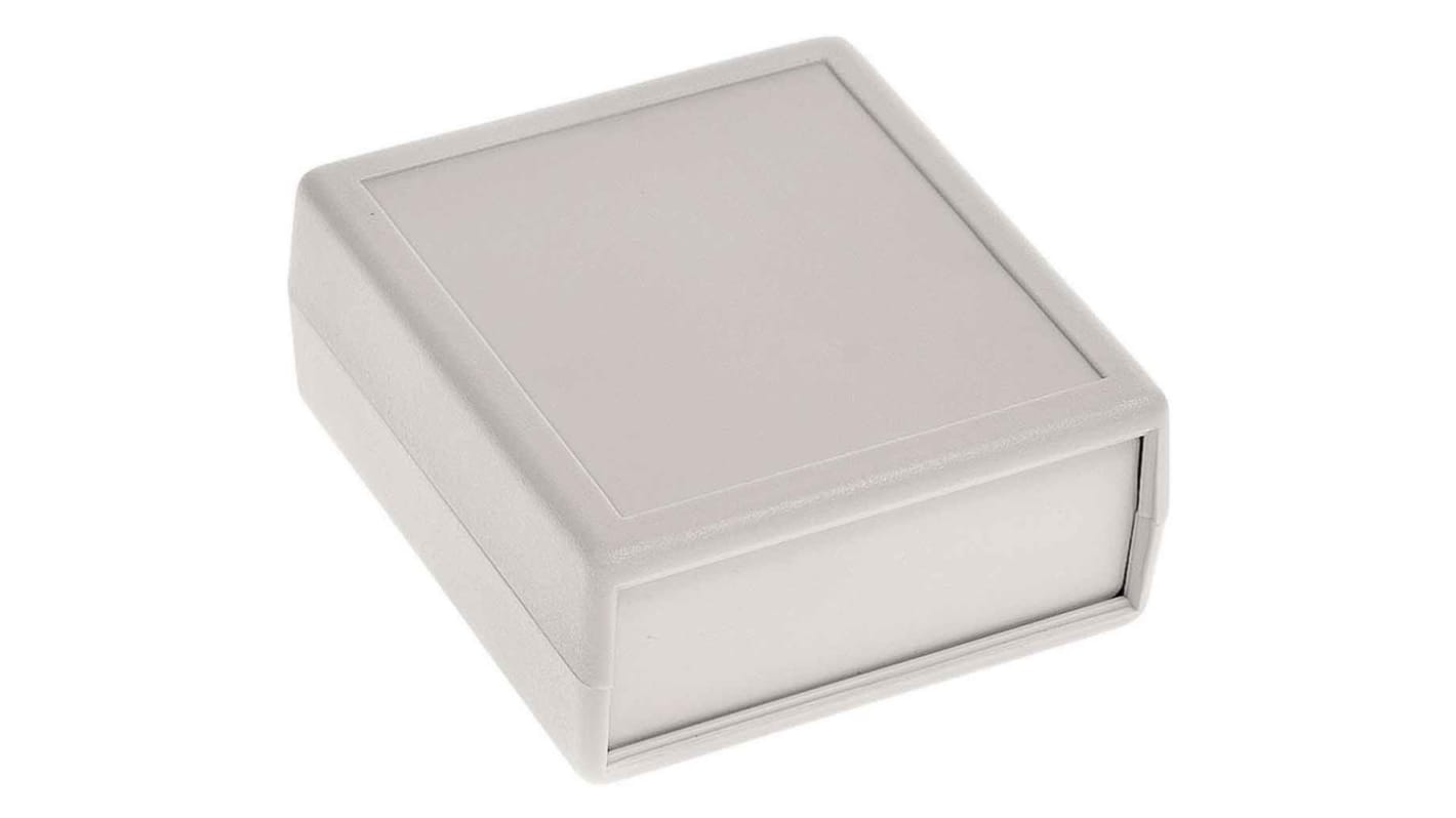 RS PRO Light Grey ABS Enclosure, IP42, 69.3 x 63.3 x 29.1mm