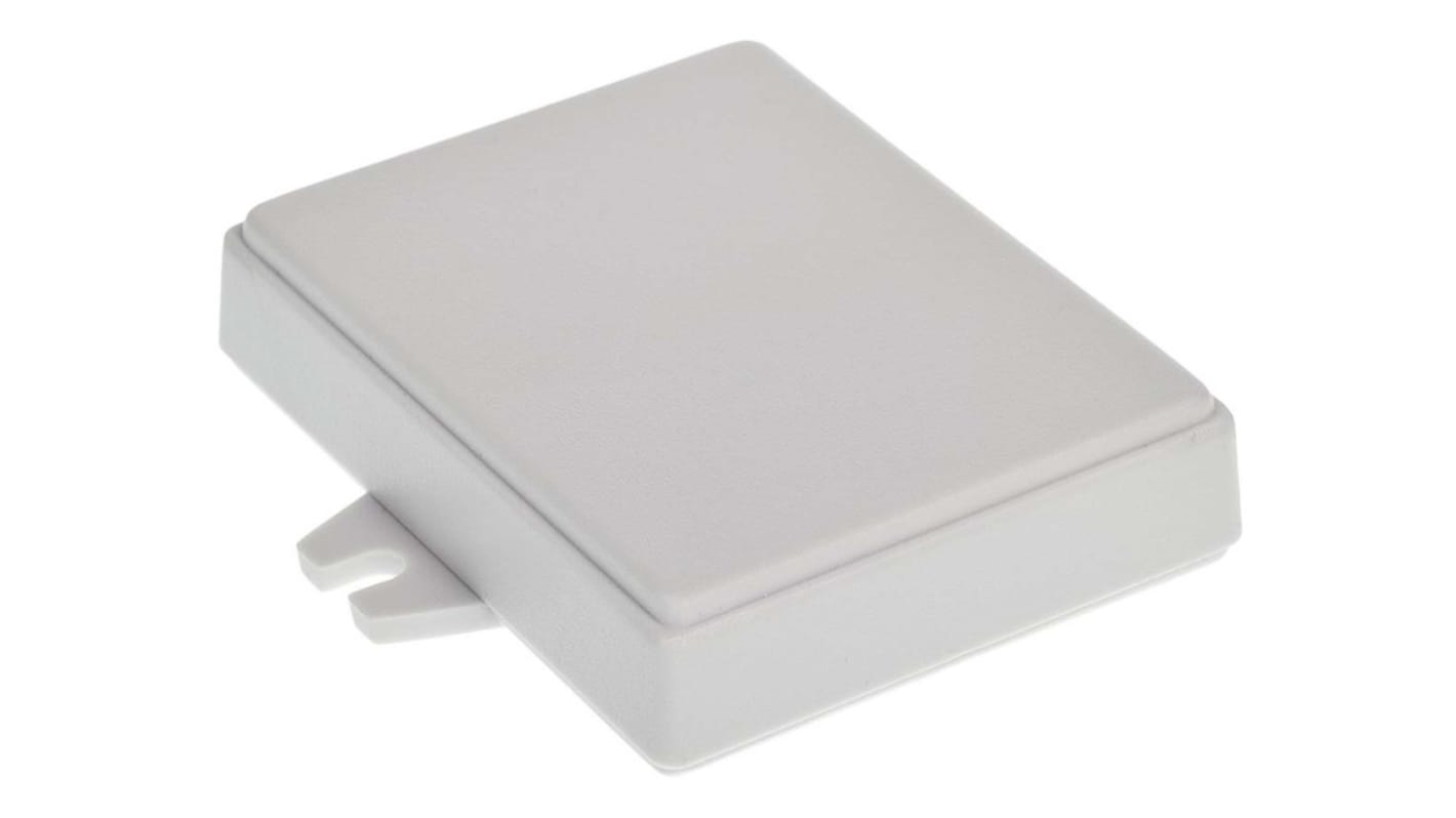 RS PRO Light Grey Polycarbonate Enclosure, IP53, 76.5 x 59.4 x 18.1mm