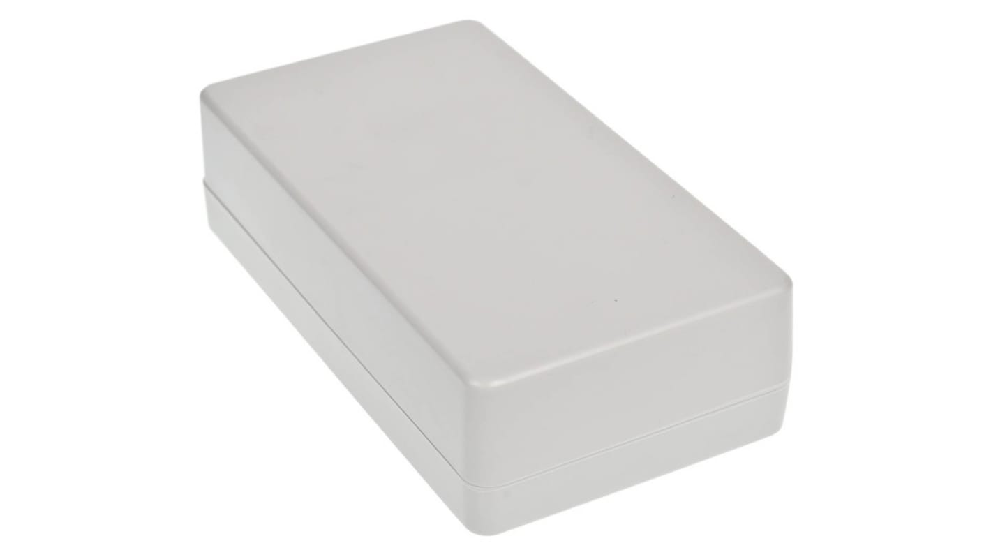 RS PRO Light Grey Polycarbonate Enclosure, IP53, 154 x 84.5 x 42.5mm