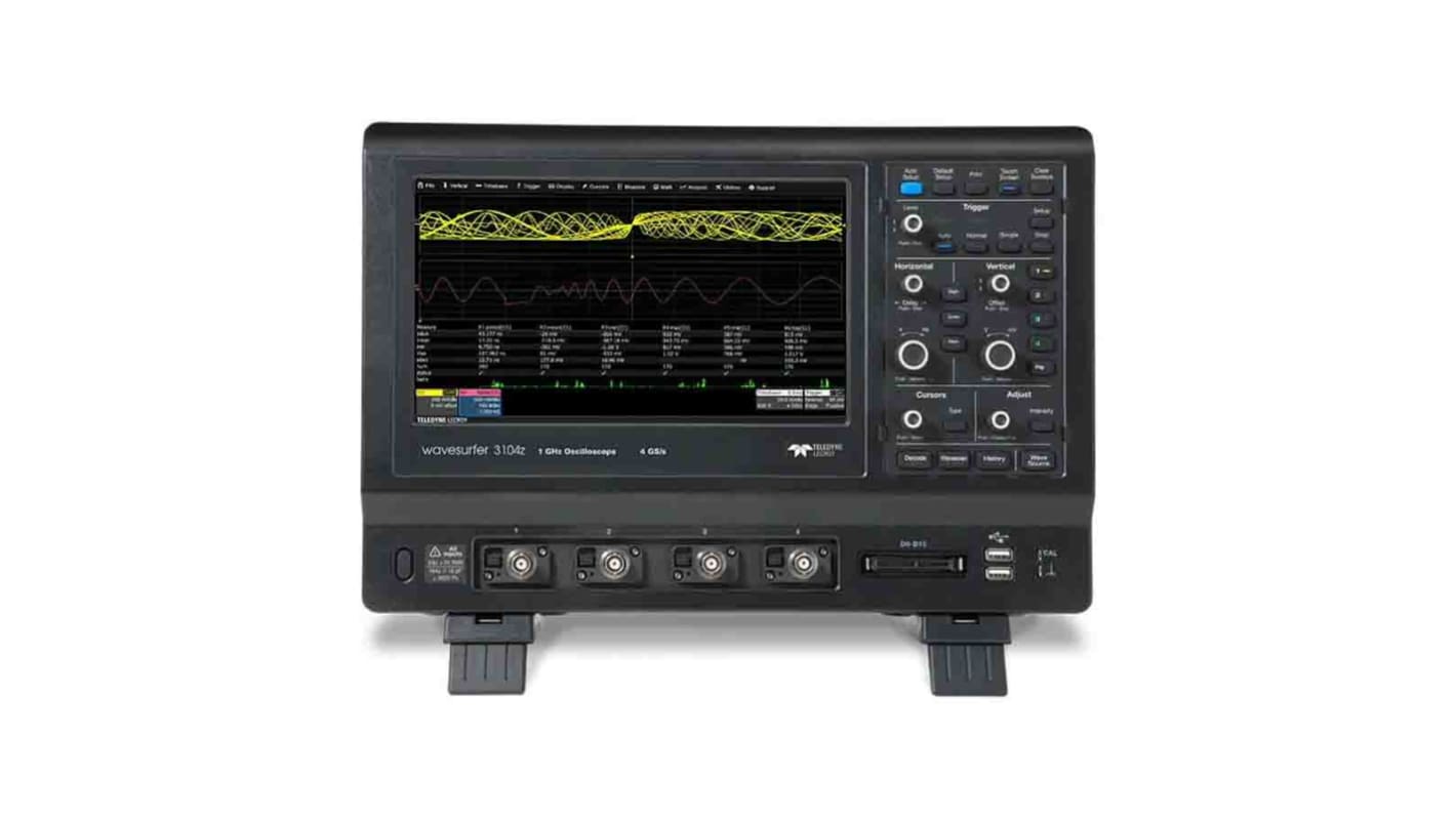 Teledyne LeCroy WaveSurfer 3104z WaveSurfer 3000z Series Digital Bench Oscilloscope, 4 Analogue Channels, 1GHz - UKAS