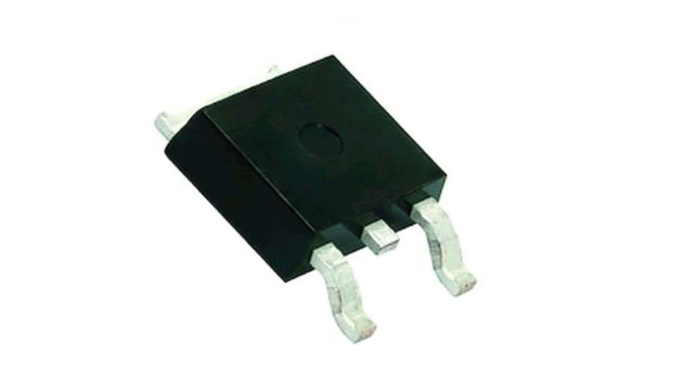MOSFET Vishay, canale N, 0,004 Ω, 0,0052 Ω, 100 A, DPAK (TO-252), Montaggio superficiale