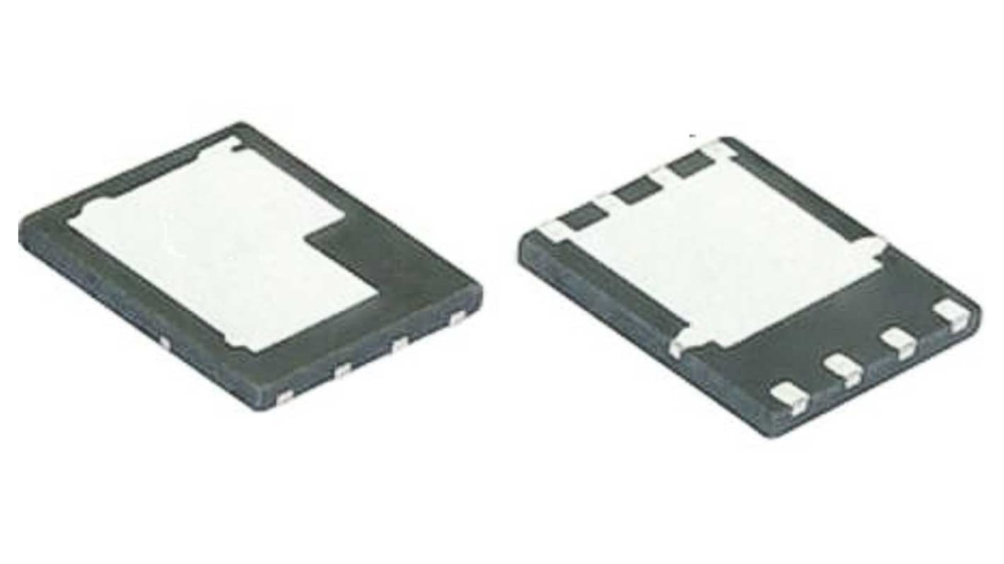 MOSFET Vishay, canale N, 0,00088 Ω, 0,00116 Ω, 100 A, PowerPak SO-8DC, Montaggio superficiale