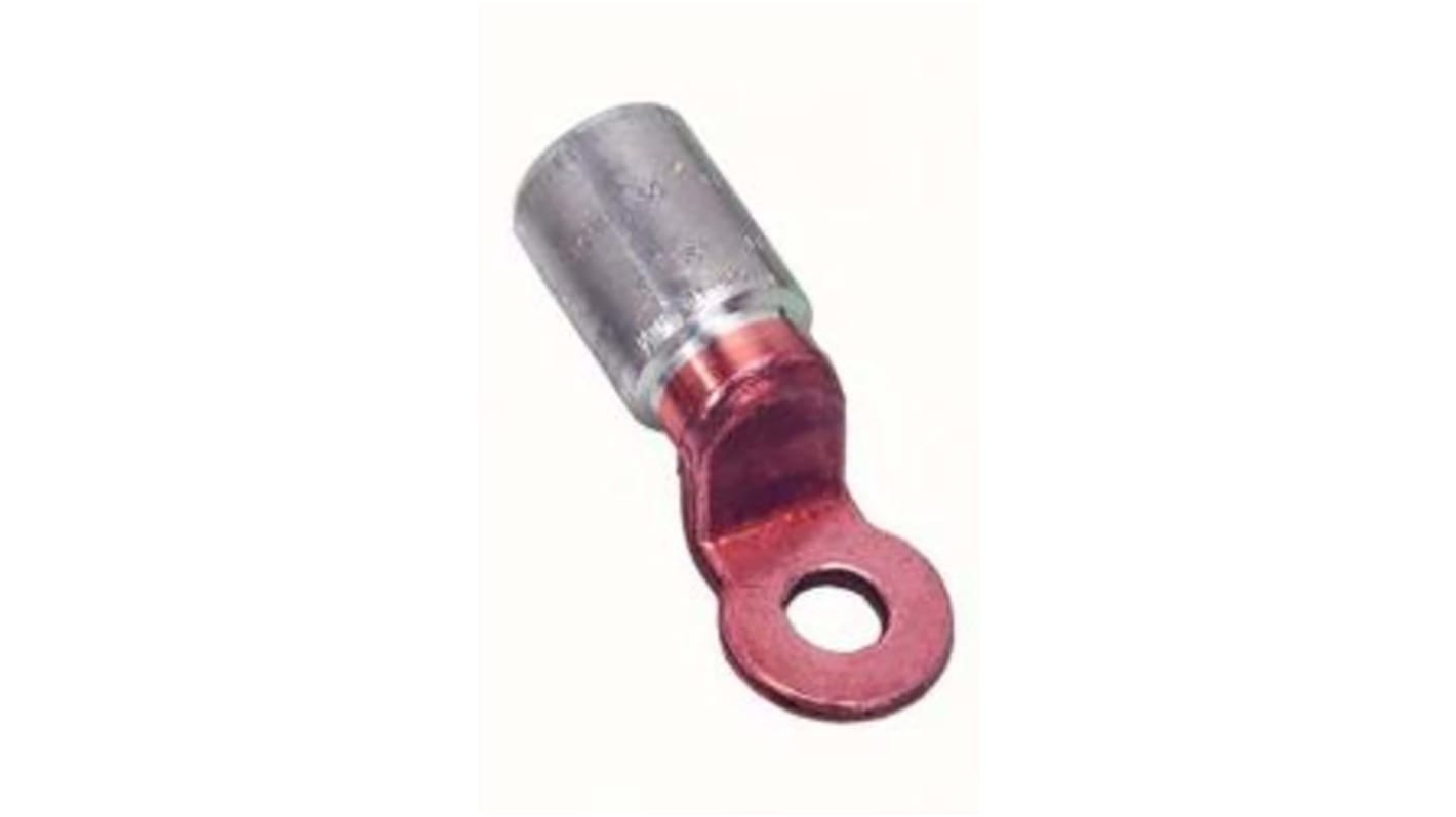 MECATRACTION, ICAU Uninsulated Ring Terminal, M12 Stud Size to 240mm² Wire Size