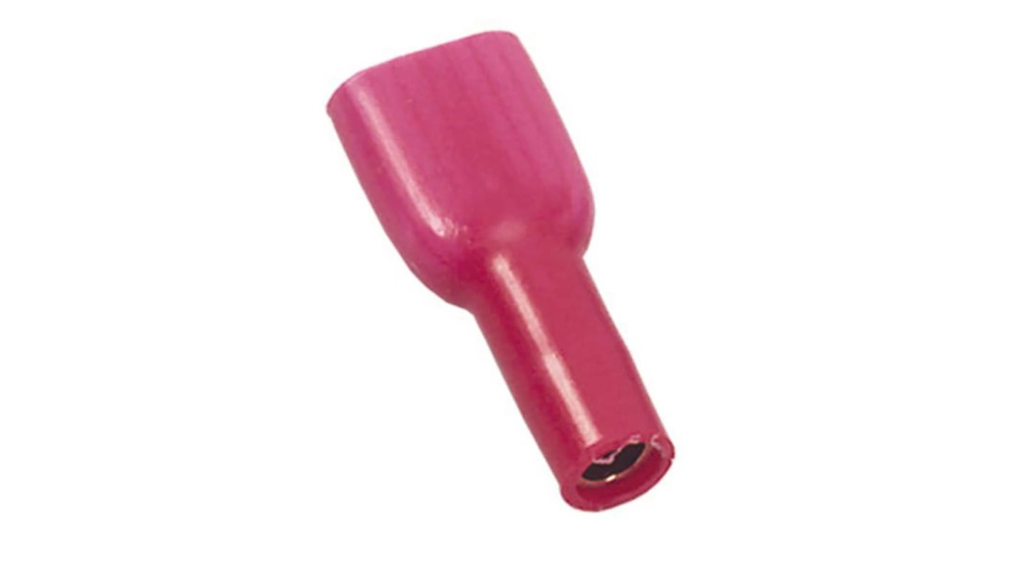 C100SQAP6,35 MECATRACTION S Red Insulated Female Spade Connector
