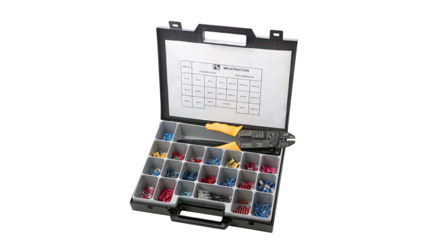 MECATRACTION Assorted Terminal Boxes Crimp Terminal Crimp terminal Kit