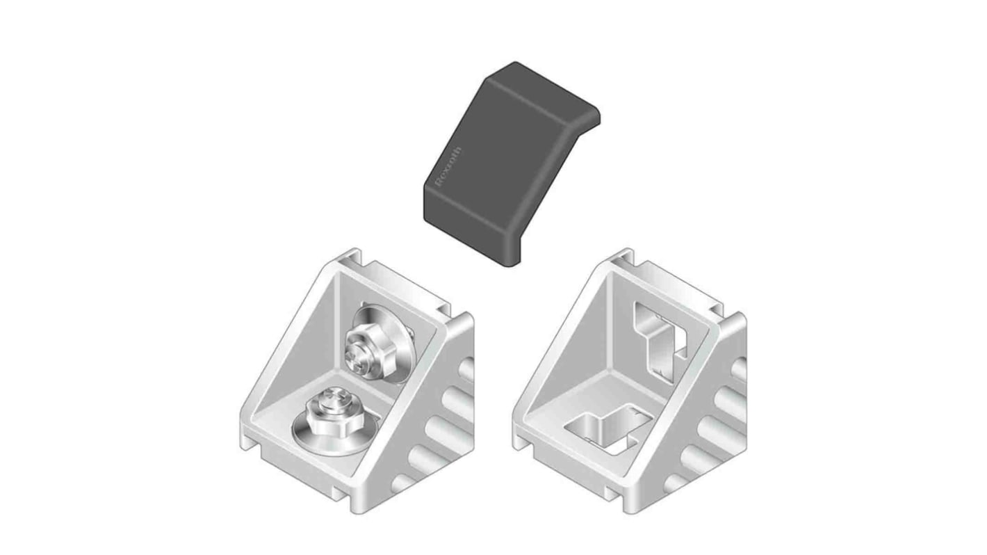 3842548862 | Bosch Rexroth Angular Cover Cap Connecting Component ...