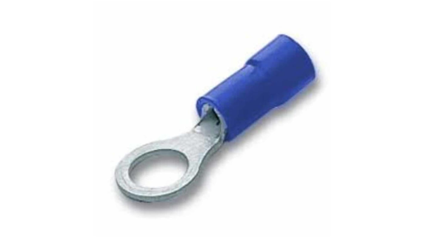 Terminali Ad Anello Isolati Cembre BF M4 - Per Cavi 1,5-2,5mm&sup2;, Confezione Da 100 Pezzi