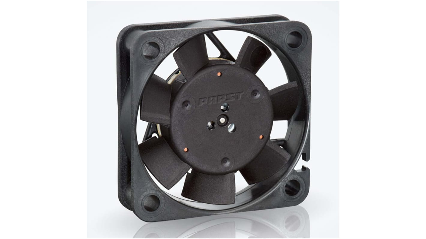 Ventilador Axial ebm-papst 400 F de 40 x 40 x 10mm, 12 V dc, 0.7W, 5400rpm, caudal 8m³/h, 22dB, IP20