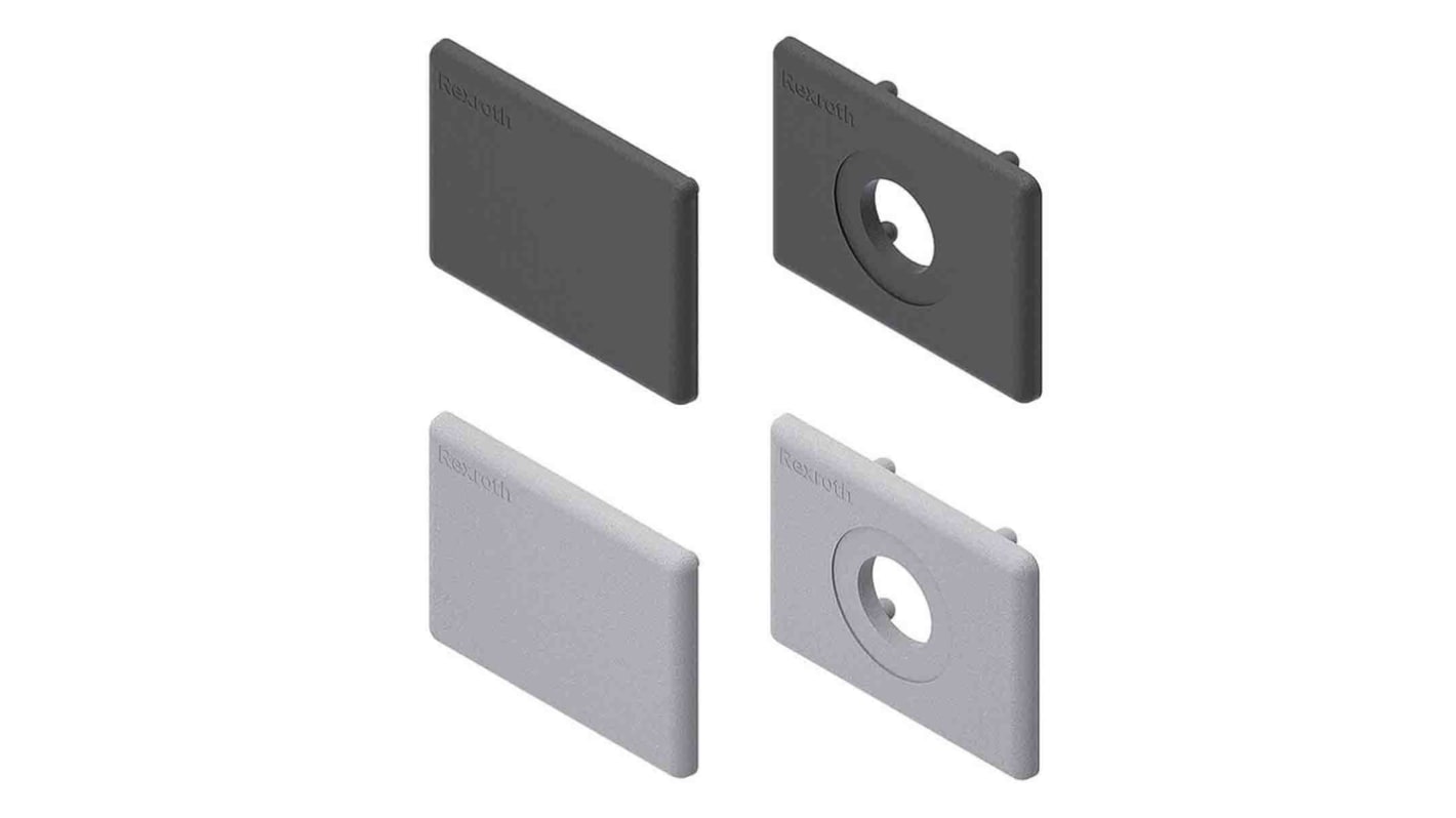 Tapa de Polipropileno Gris, para diámetro externo de tubo de 8.4mm