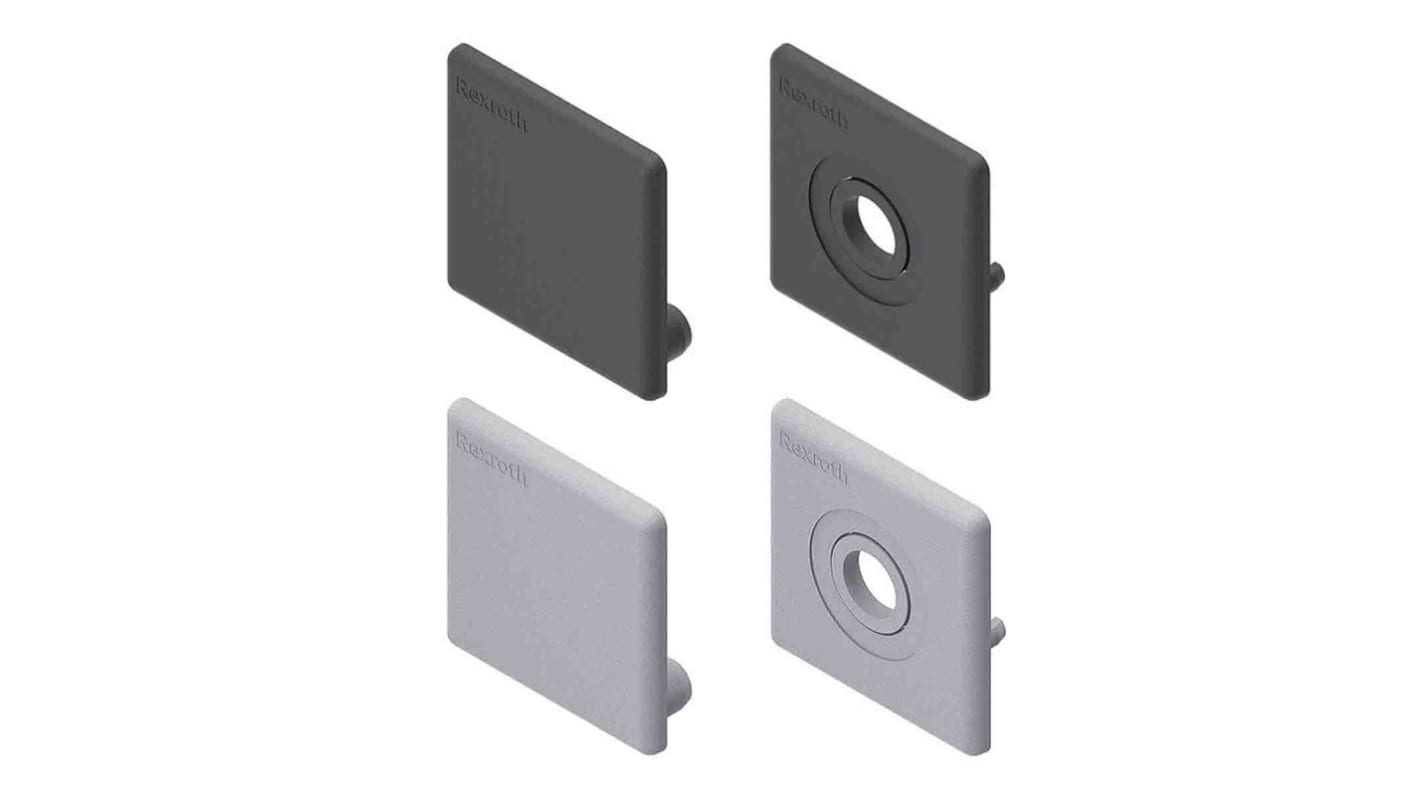 Tapa de Polipropileno Gris, para diámetro externo de tubo de 8.4mm