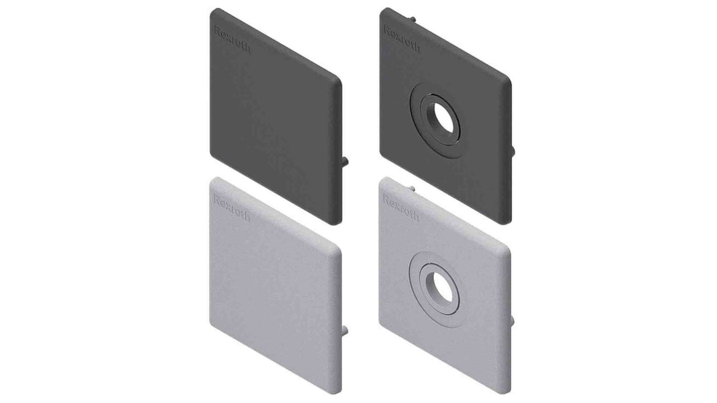 Tapa de Polipropileno Gris, para diámetro externo de tubo de 8.4mm