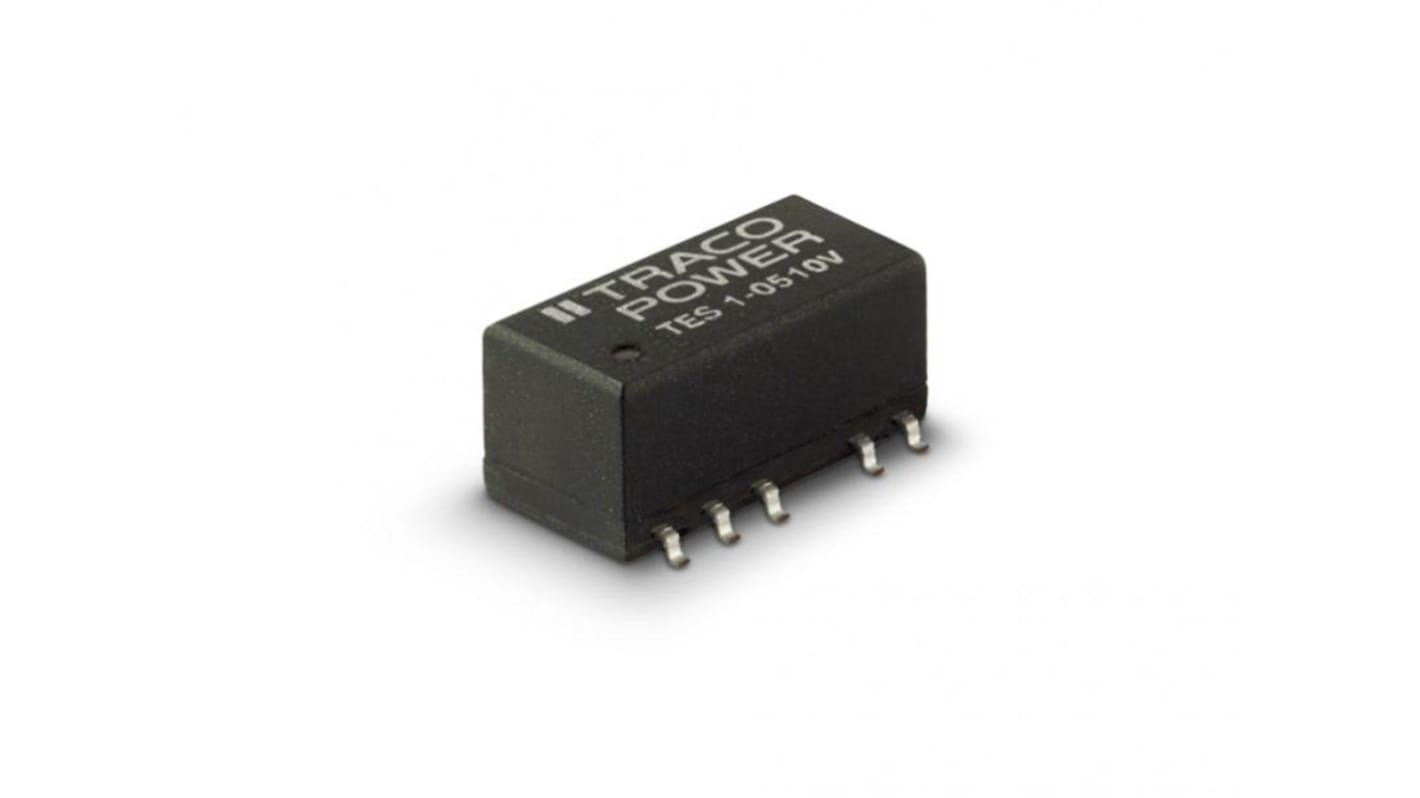 Convertisseur DC-DC TRACOPOWER, TES 1V, Montage en surface, 1W, 1 sortie, 3.3V c.c., 300mA