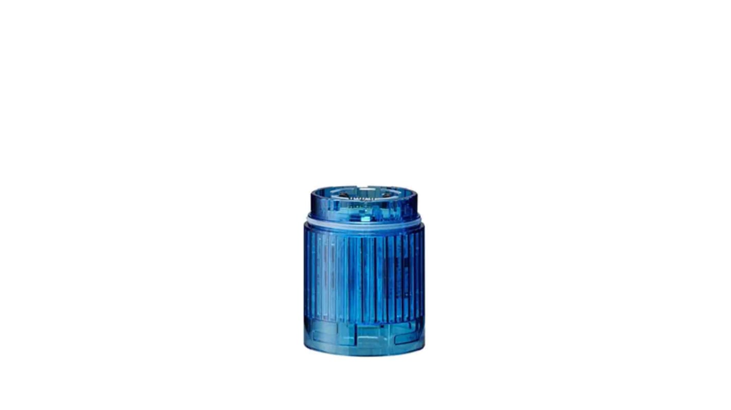 Elemento luminoso Patlite LR4, LED, Azul, alim. 24 V dc