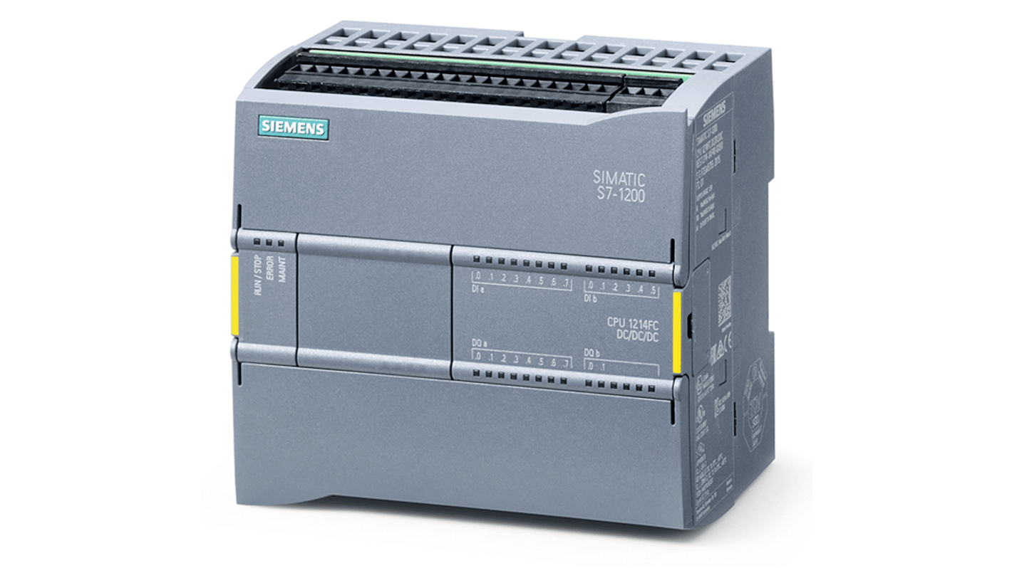 Siemens SIMATIC S7-1200F Series PLC CPU for Use with SIMATIC S7-1200F, 14-Input, Analogue, Digital Input