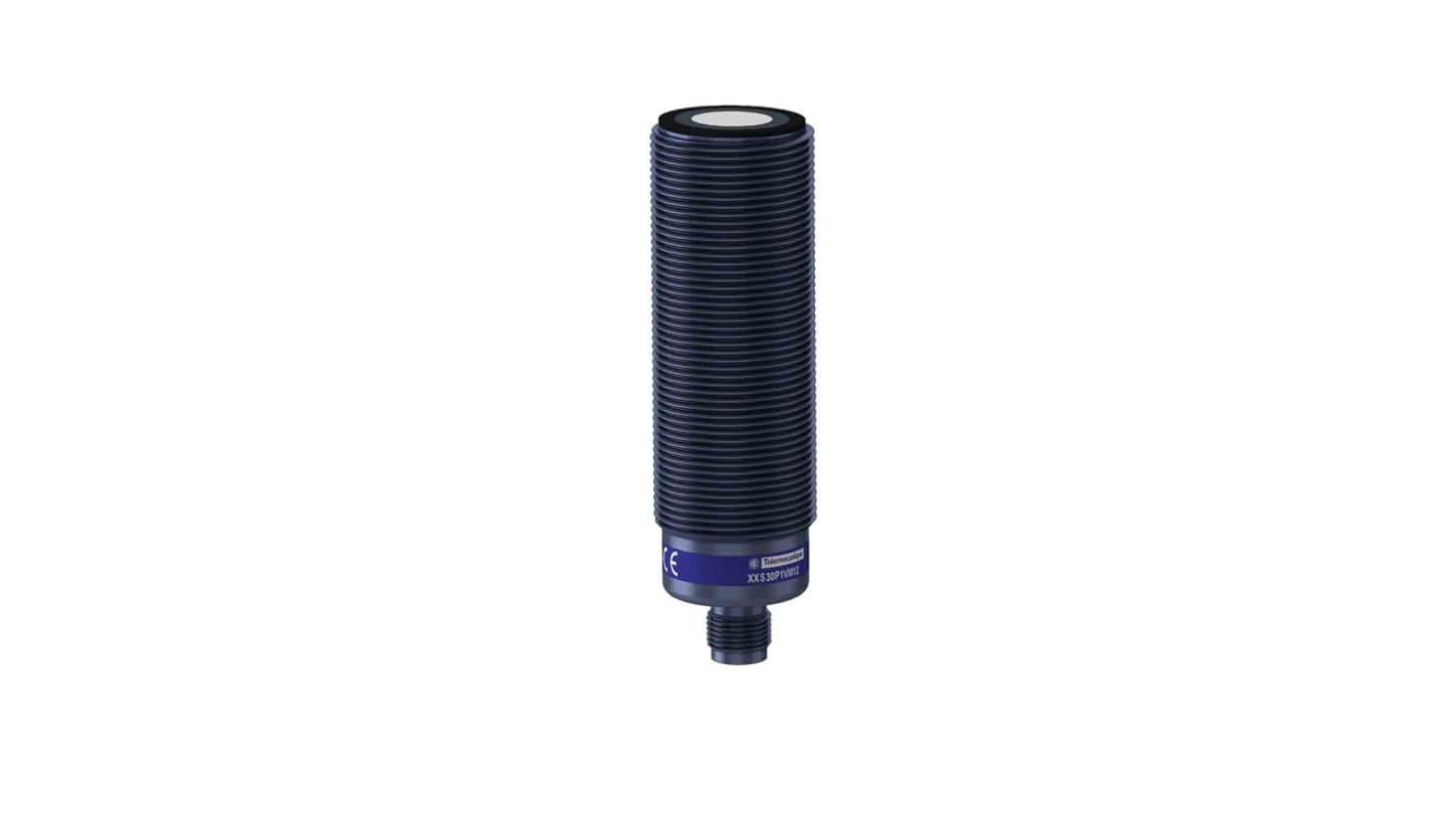 Telemecanique Sensors Ultrasonic Barrel-Style Proximity Sensor, M12 x 1, 155 → 2000 mm Detection, 0 → 10