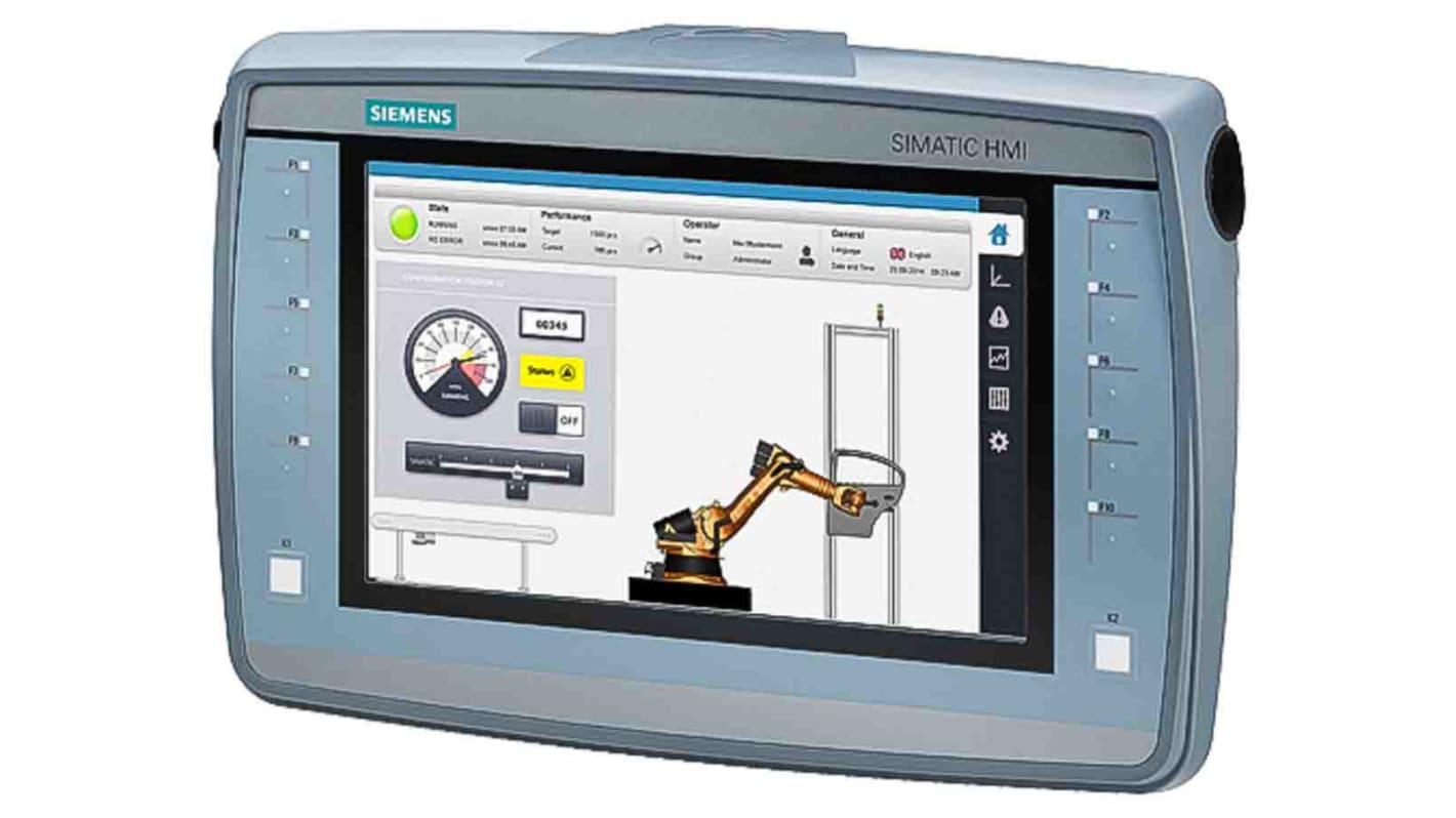 Siemens 6AV2125-2GB03-0AX0, SIMATIC, HMI-Panel, KTP700 Mobile, TFT, 800 x 480pixels, 7 Zoll